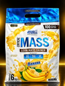 گینر کریتیکال مس ای پی نوتریشن (Ap Nutrition Critical Mass Lean Mass Gainer) – با طعم موزـ وزن ۶ کیلوگرم