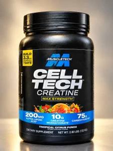 کراتین ترکیبی ماسل‌ (Muscle Creatine Max Strength) -طعم پانچ مرکبات (۱.۳۲ کیلوگرم)a