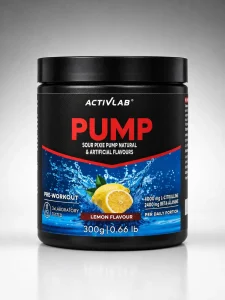 پمپ اکتیولب با طعم لیمو – ۳۰۰ گرم | Activlab Pump Pre-Workout Lemon Flavour 300g