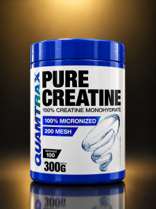 کراتین خالص کوامترَکس طرح جدید (Quamtrax Pure Creatine 100% Micronized)ـ۳۰۰گرم