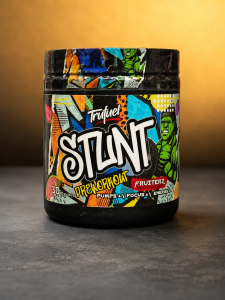 پمپ تروفول استانت طعم فروترز (Trufuel STUNT Preworkout - Fruiterz) ۲۱۰ گرم پمپ تروفول استانت طعم فروترز (Trufuel STUNT Preworkout - Fruiterz) ۲۱۰ گرم