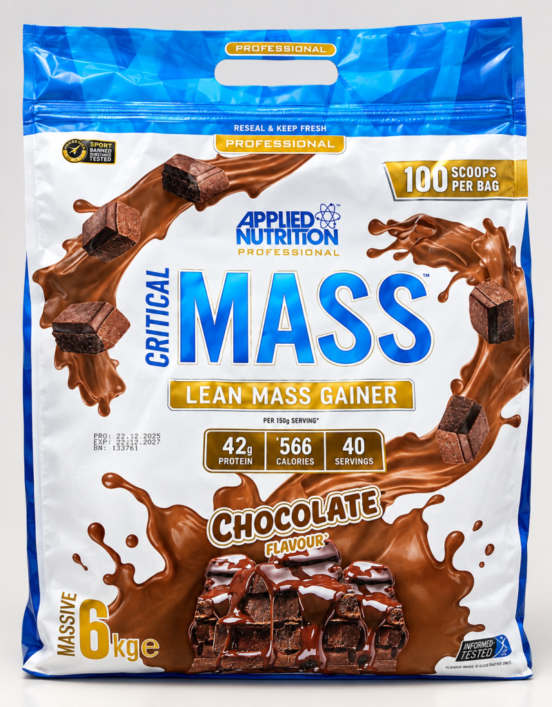 گینر کریتیکال مس ای پی نوتریشن (Ap Nutrition Critical Mass Lean Mass Gainer) – طعم شکلات، وزن ۶ کیلوگرم