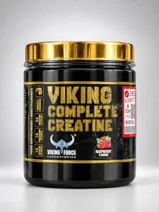 کراتین ترکیبی طعمدار وایکینگ فورس 300 گرم | طعم تمشک | Viking Force Complete Creatine2