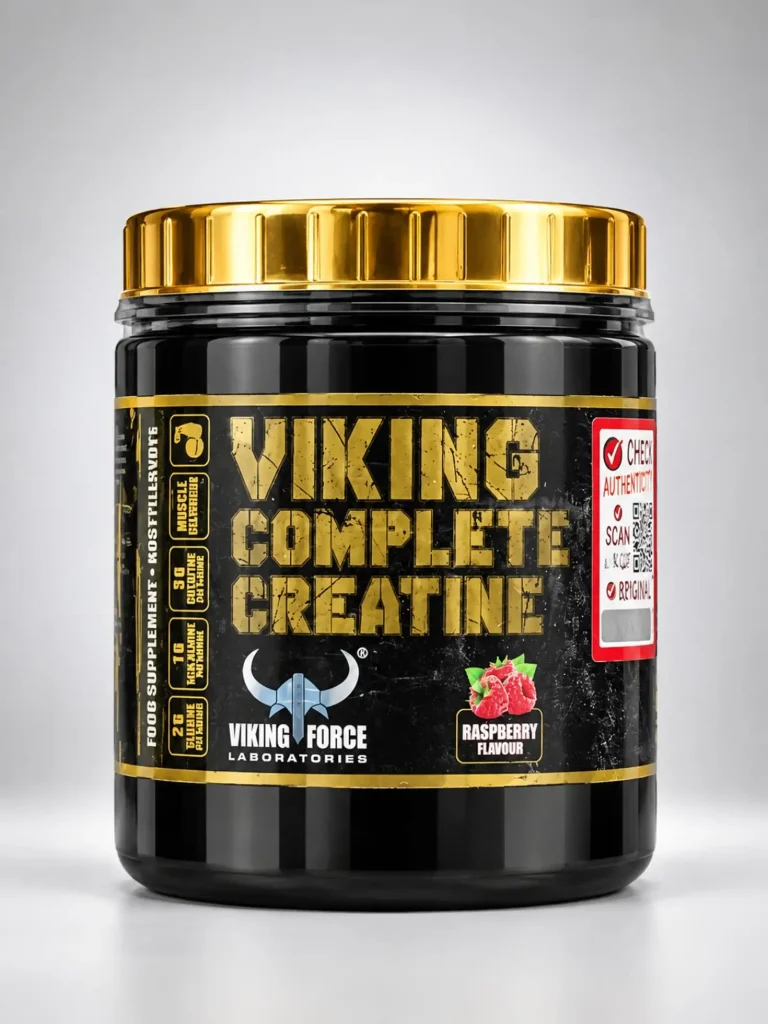 کراتین ترکیبی طعمدار وایکینگ فورس 300 گرم | طعم تمشک | Viking Force Complete Creatine2