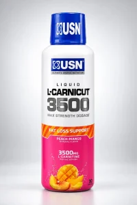 ال‌کارنیتین مایع ۳۵۰۰ یواس‌ان  –طعم هلو-انبه USN Liquid L _ carnitine