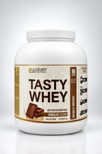 پروتئین وی کنسانتره لاکچری – طعم شکلات، وزن ۲ کیلوگرم | Luxury Nutrition Tasty Whey Protein Concentrate – Chocolate Flavour