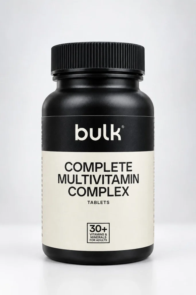 قرص کمپلکس مولتی‌ویتامین کامل بالک  | Bulk Complete Multivitamin Complex Tablets