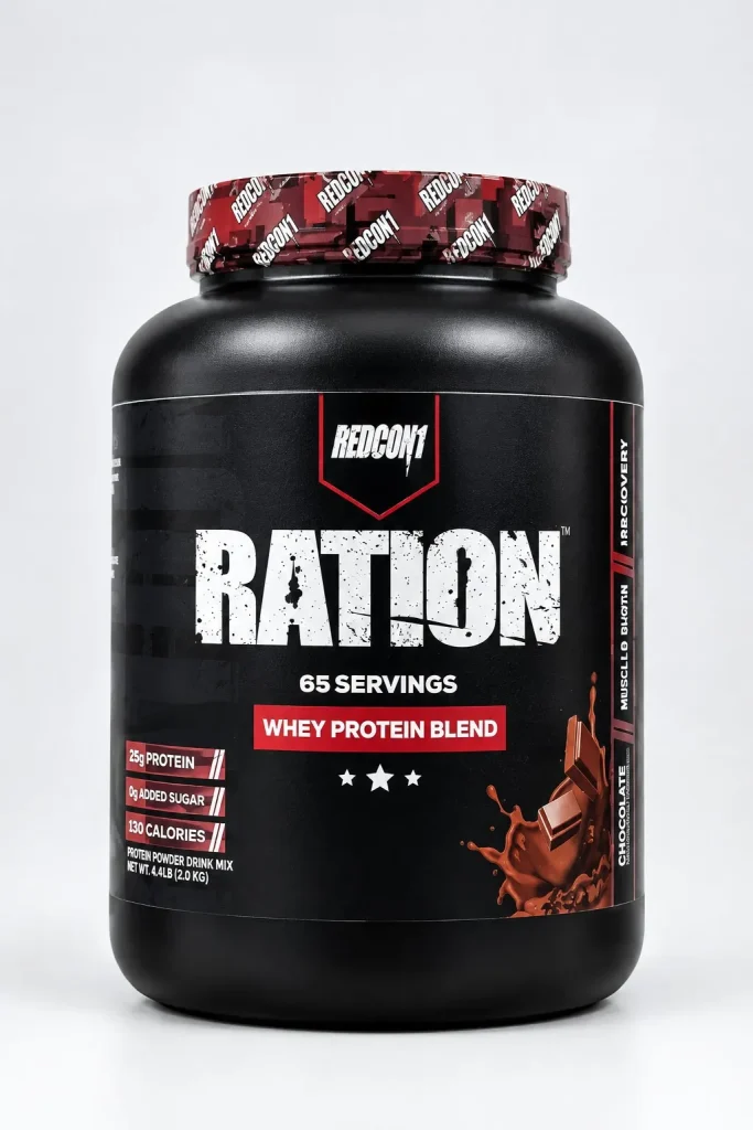 پروتئین وی ترکیبی ردکان وان با طعم شکلات، ۲ کیلوگرم | Redcon1 Ration Whey Protein Blend Chocolate