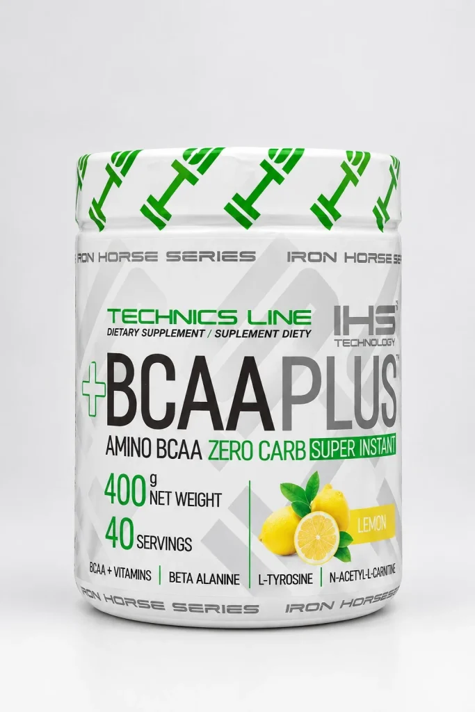 بیسیایای پلاس آی اِچ اِس با طعم لیمو، ۴۰۰ گرم | Iron Horse Series (IHS) BCAA Plus
