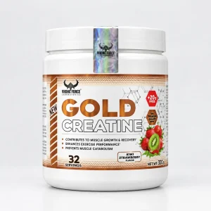 کراتین گلد وایکینگ فورس با طعم کیوی و توت‌فرنگی (۳۲۰ گرم ) | Viking Force  Gold Creatine