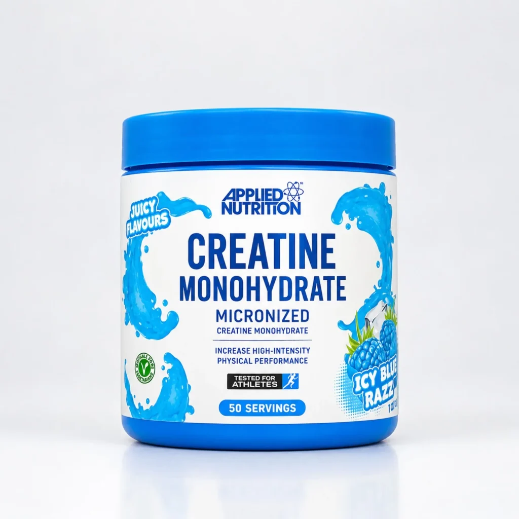 کراتین مونوهیدرات میکرونیزه ای پی نوتریشن با طعم تَمشک آبی | Ap Nutrition Creatine Monohydrate Micronized