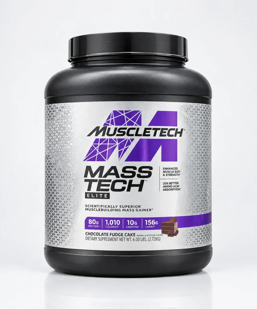 گینر مس تک الایت ماسل ۲۷۲۰ گرم _ با طعم شکلات | Muscle Mass Elite
