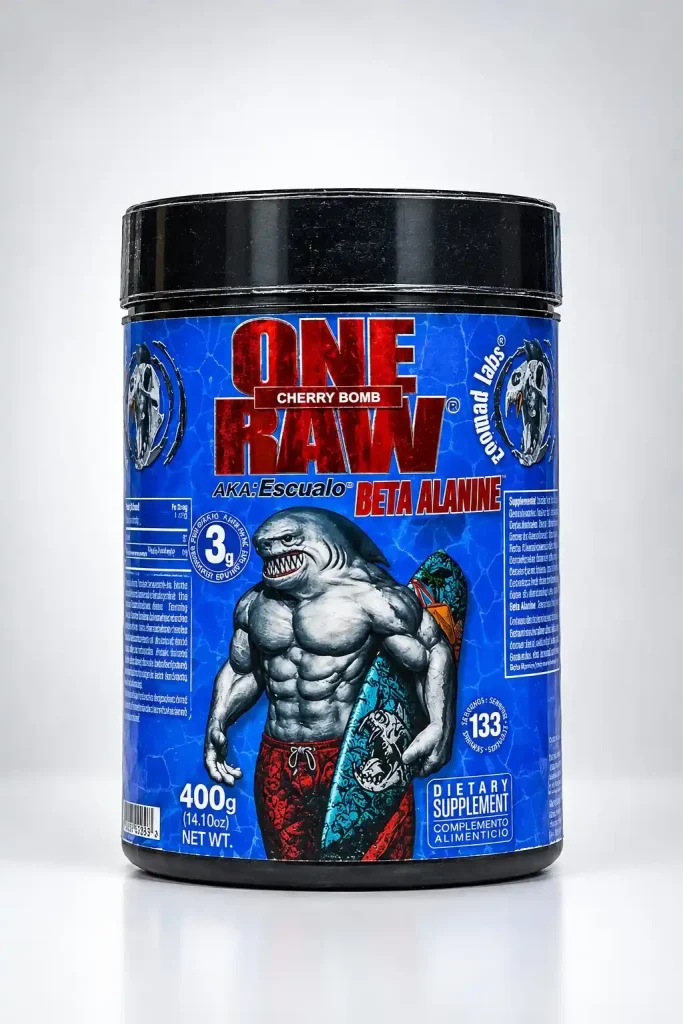 بتا آلانین طعمدار زومادلبز (کوسه) –۴۰۰ گرم | One Raw ZoomadLabs Beta Alanine Powder