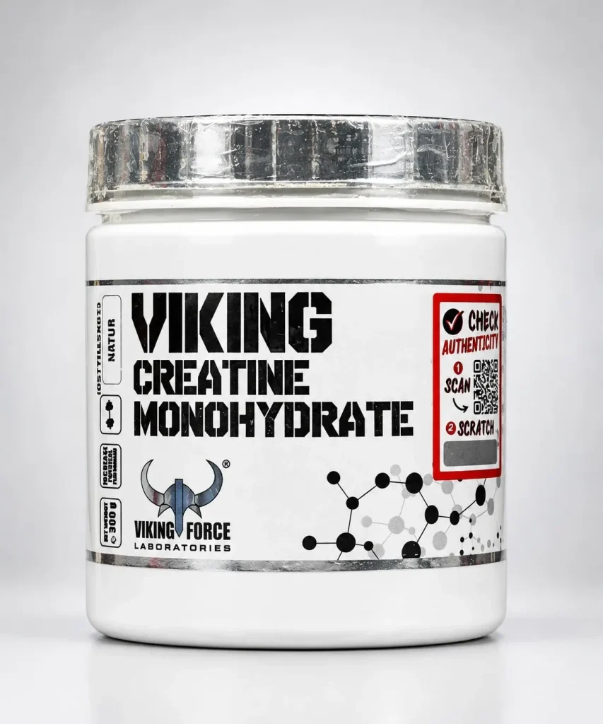 کراتین مونوهیدرات ۱۰۰٪ خالص وایکینگ فورس –۳۰۰ گرمی | Viking Force Creatine Monohydrate Powder2